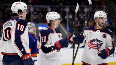 Tuch scores 2 and Sabres beat Blue Jackets 3-2 to enjoy 1st 4-game winning streak in 2 years