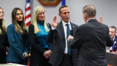 Former NYPD official Kevin Catalina sworn in as new Suffolk County police commissioner