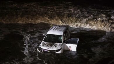 Southern California hit by destructive debris flows caused by heavy rains