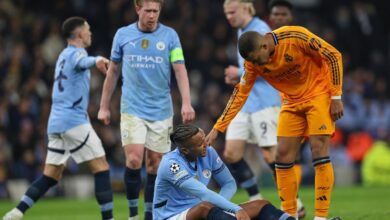 Man City defender Manuel Akanji out for 8-10 weeks after needing surgery on muscle injury