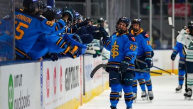 Woods breaks 2nd-period tie in Sceptres’ 3-1 win over Fleet 3-1