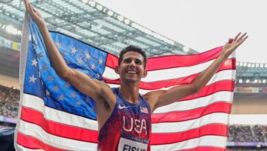 Grant Fisher breaks world indoor mark in 5,000 meters, his 2nd record-breaking performance in a week