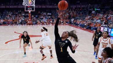 Vanderbilt’s Mikayla Blakes scores NCAA Division I freshman record 55 points in win over Auburn