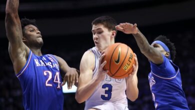 BYU beats No. 23 Kansas 91-57 to earn 3rd straight victory