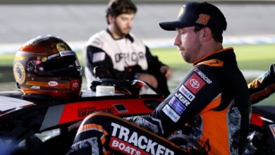 Briscoe tries to move past devastating penalties and Blaney to start on pole in NASCAR Atlanta race