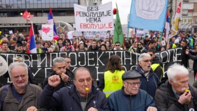 Serbian students declare ‘we deserve better’ as latest anti-corruption rally adds pressure on Vucic