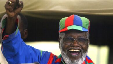 Namibian founding president Sam Nujoma is laid to rest and praised as the last African liberator