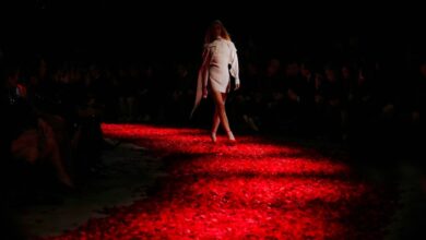 Ferragamo pops red with a Milan collection inspired by the world of dance