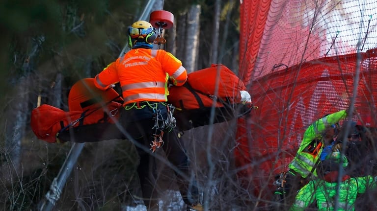 French skier Cyprien Sarrazin recovering well after head injury, still unsure about racing again