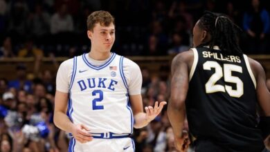 Duke freshman Cooper Flagg stars once more in his possible farewell at Cameron Indoor Stadium