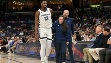 2-time All-Star Jaren Jackson Jr. week to week with sprained left ankle for the Grizzlies