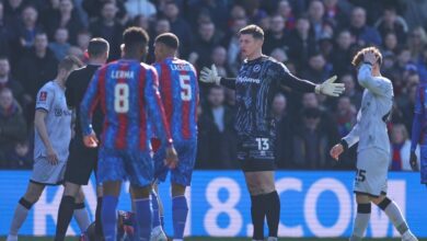 Goalkeeper who left Palace forward Mateta needing 25 stitches in FA Cup faces a longer ban