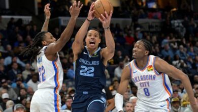 Gilgeous-Alexander scores 41 points as Thunder beat Grizzlies 120-103