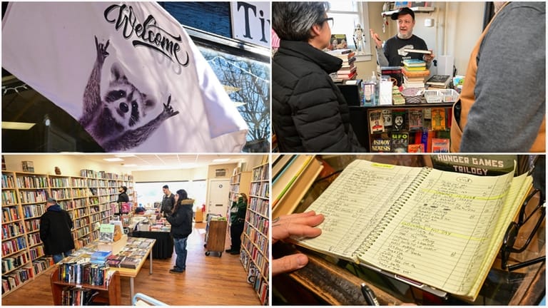 Tiny Raccoon Books, The Dog-Eared Bard, The Next Chapter, Theodore’s Books and other used book shops to delight LI readers