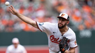 Baltimore right-hander Grayson Rodriguez shut down for up to 10 days with elbow inflammation