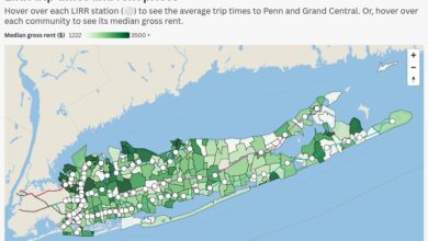 How rent, LIRR commute times compare on Long Island