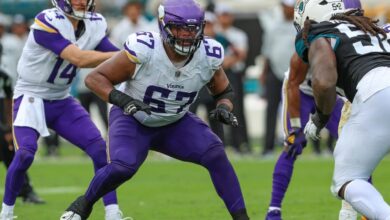 Vikings trade former starting guard Ed Ingram to Texans for 6th-round pick in 2026 draft