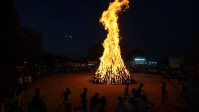 Millions of people celebrate Holi, the Hindu festival of colors