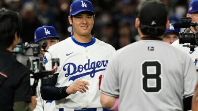 Shohei Ohtani hits long HR in return to Japan against Yomiuri Giants