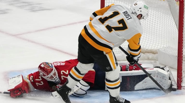 Panthers rally and beat Penguins 4-3 in shootout win