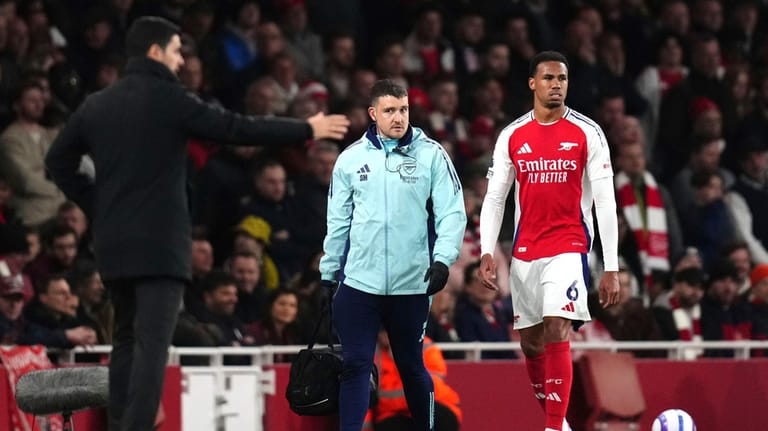 Arsenal defender Gabriel ruled out for the season after hamstring injury Arsenal defender Gabriel ruled out for the season after hamstring injury
