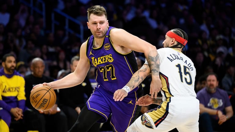 Luka Doncic bounces back to lead the Lakers to a 124-108 victory over the Pelicans Luka Doncic bounces back to lead the Lakers to a 124-108 victory over the Pelicans