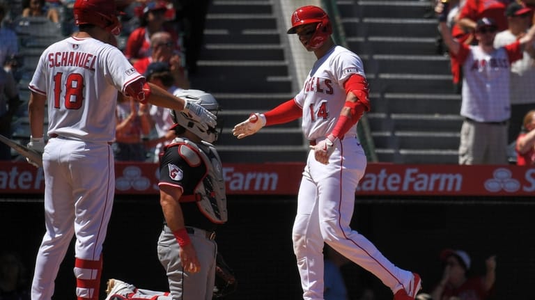 O’Hoppe homers in 4th straight game, Soler also connects in Angels’ 6-2 win over Guardians