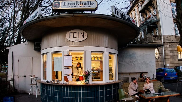 Under the banks’ towers, Frankfurt’s humble water houses bring the city together